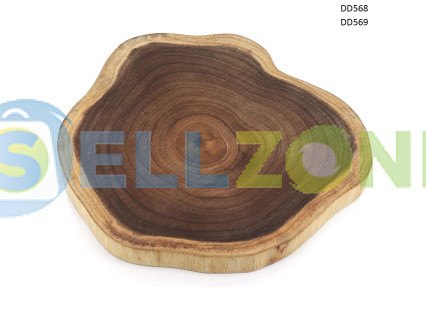 Σανίδα κοπής από φυσικό ξύλο ακακίας – DD568 / DD569